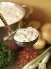 Soup images for the food industry.
