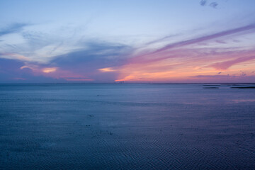 Sunset over Mobile Bay 