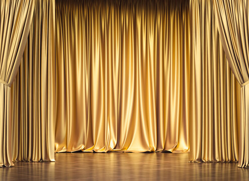 Gold Curtain Background Images – Browse 78,696 Stock Photos, Vectors, and  Video | Adobe Stock