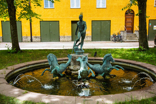 The Borstei is a listed housing estate in the Munich district of Moosach