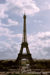 Eiffel Tower in autum