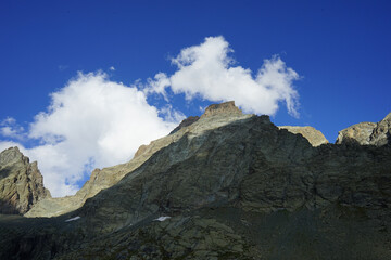 The mountain Monviso, Piedmont - Italy