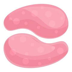 Korean patches icon. Cartoon of Korean patches vector icon for web design isolated on white background