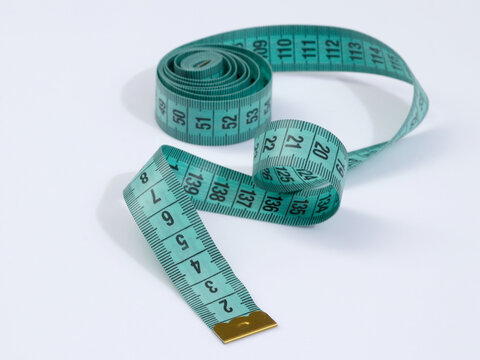 Centimeter tape measure Stock Photo by ozaiachin