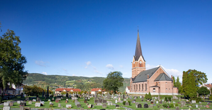 Lillehammer church is a long church from 1882 in the municipality of Lillehammer in Oppland county,scandinavia,Europe