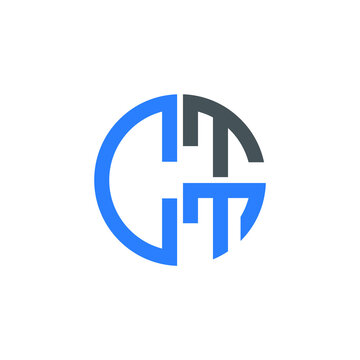 CTT logo CTT icon CTT vector CTT monogram CTT letter CTT minimalist CTT triangle CTT hexagon Unique modern flat abstract logo design 