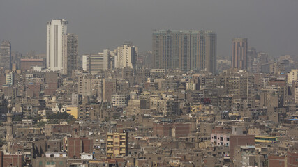 Cairo skyline in Egypt