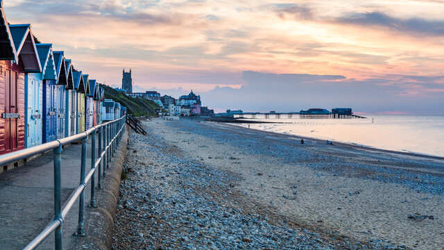 Cromer seaside panorama