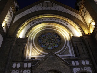 Obraz premium interior of the cathedral of saint peter