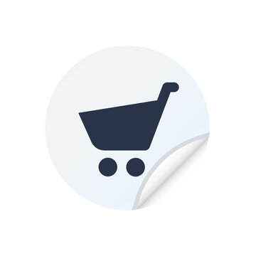 Shopping Cart - Sticker
