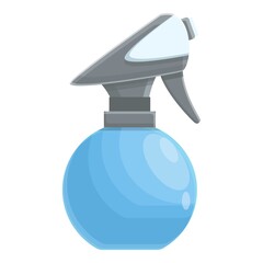 Round spray icon. Cartoon of Round spray vector icon for web design isolated on white background