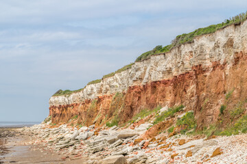 Hunstanton cliffs at low tide