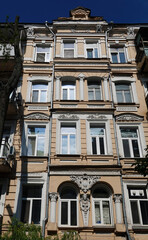 Obraz premium Facade of an old building
