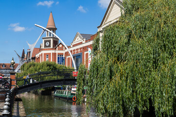 The Empowerment Statue over the River Witham
