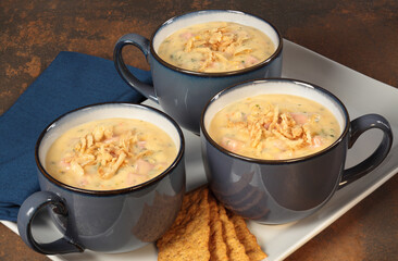 Soup images for the food industry.