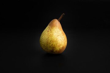 beautiful yellow fresh typical portuguese pear