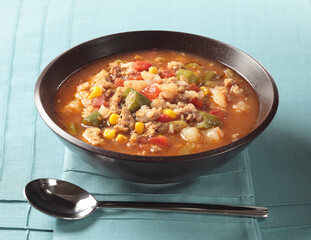 Soup images for the food industry.