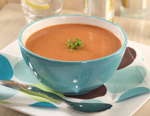 Soup images for the food industry.