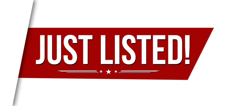 Just listed banner design