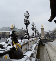 Fototapeta premium PONT ALEXANDRE III PARIS