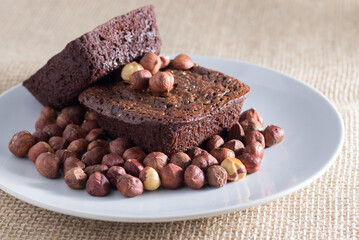 Hazelnut Brownie