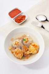 Baso sapi dan baso ikan 