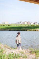 Fototapeta premium 6歳の女の子