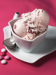 Ice cream and sweets images for the food industry.