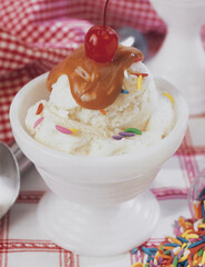 Ice cream and sweets images for the food industry.