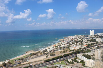 Fototapeta premium view of the city