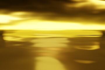 Gold light effect on dark  background.