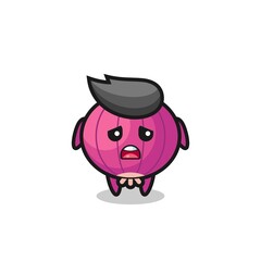 disappointed expression of the onion cartoon
