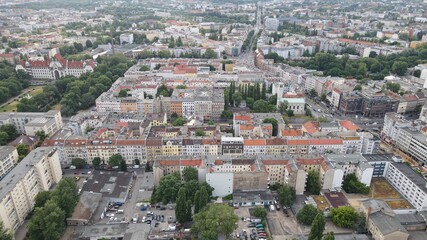 Naklejka premium aerial view
