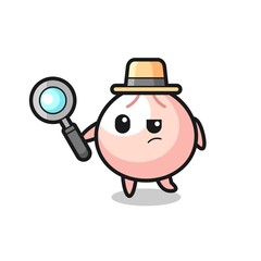 meatbun detective character is analyzing a case