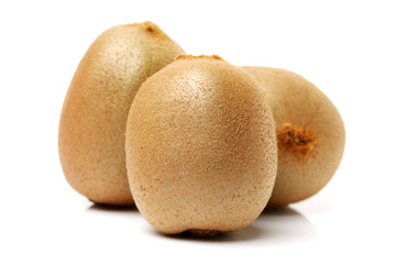 kiwi fruit on white background