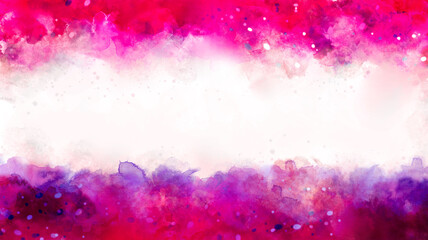 Abstract Purple watercolor background.