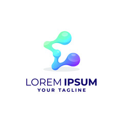 AWESOME GRADIENT SIGMA LOGO TEMPLATE