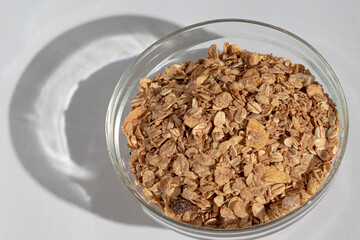 cup full of lots of cereal