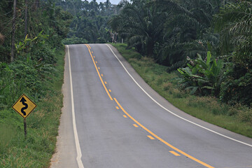 road in the mountains