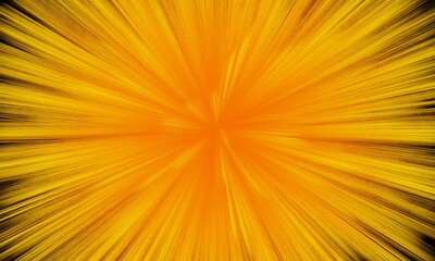 Obraz premium 3D rendered abstract explosion ray