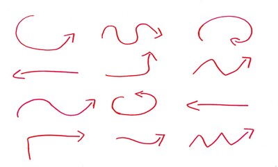 set of hand drawn icons for design