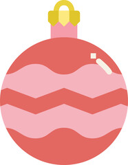 christmas ball flat icon