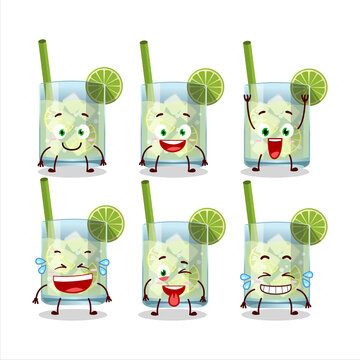 Cartoon character of guaro with smile expression