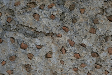Old wall of a rural house in Turkey.
