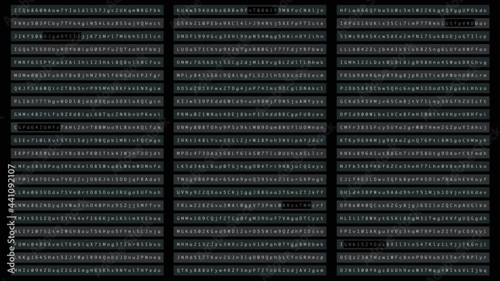 Aufkleber Cyber Crime concept : A programmer hacker trying to breached crypto currency address security by using algorithm source code to exploit weakness in password security