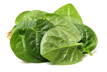 fresh spinach leaves