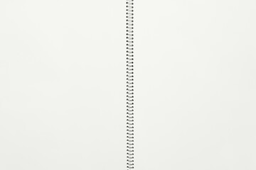 紙テクスチャー背景(白色) 見開きのスケッチブック背景