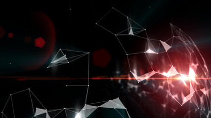 background with glowing lines