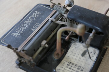 AEG Mignon - Antik Schreibmaschine Retro