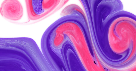 Beautiful acrylic color abstract background. Colored marble mixed ink abstraction